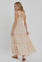 Load image into Gallery viewer, Gingham Maxi Dress