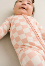 Load image into Gallery viewer, Pink Checker Bamboo Sleeper