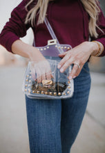 Load image into Gallery viewer, Studded Clear Bag
