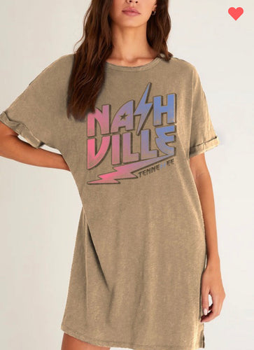 Nashville Nights T-Shirt Dress